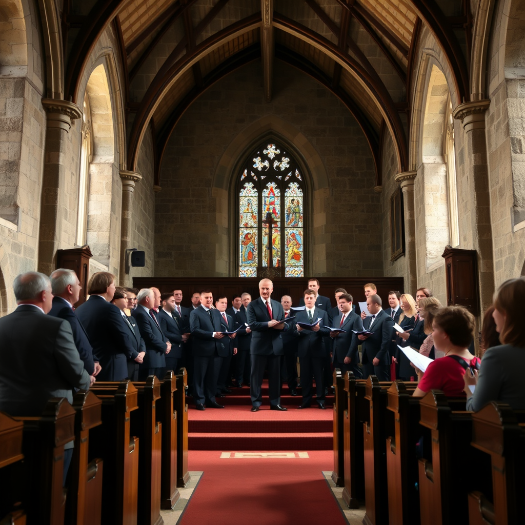Choir joins forces with vocal ensemble at benefit gig